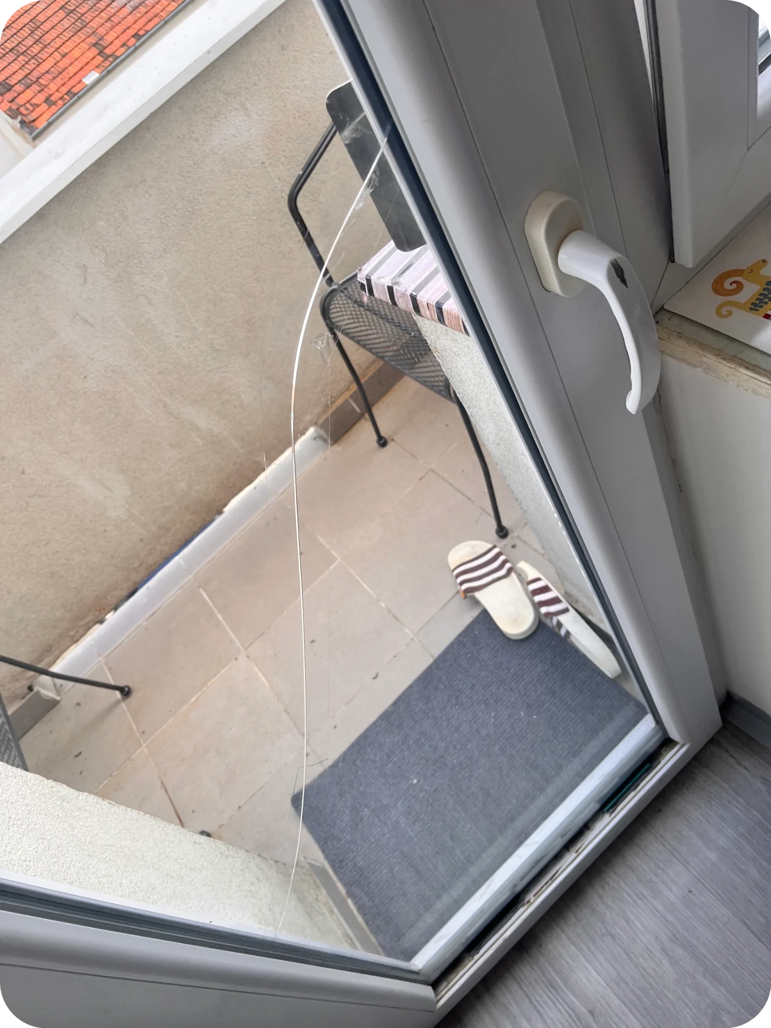 Výměna izolačního skla – ukázka práce