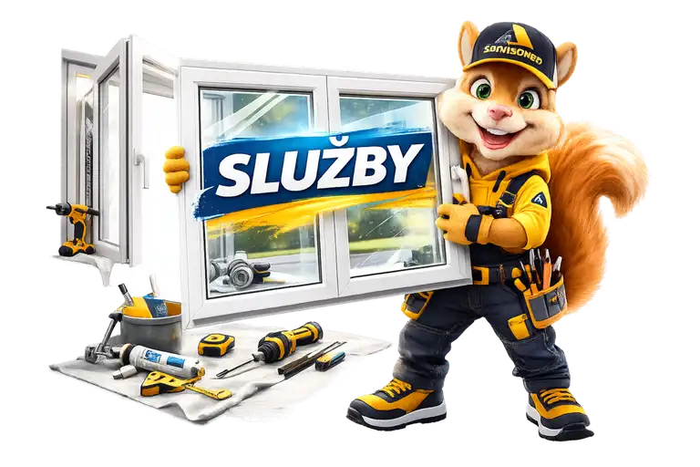 Maskot A1-ServisOken – služby